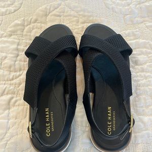 Black Coke Haan Sandals